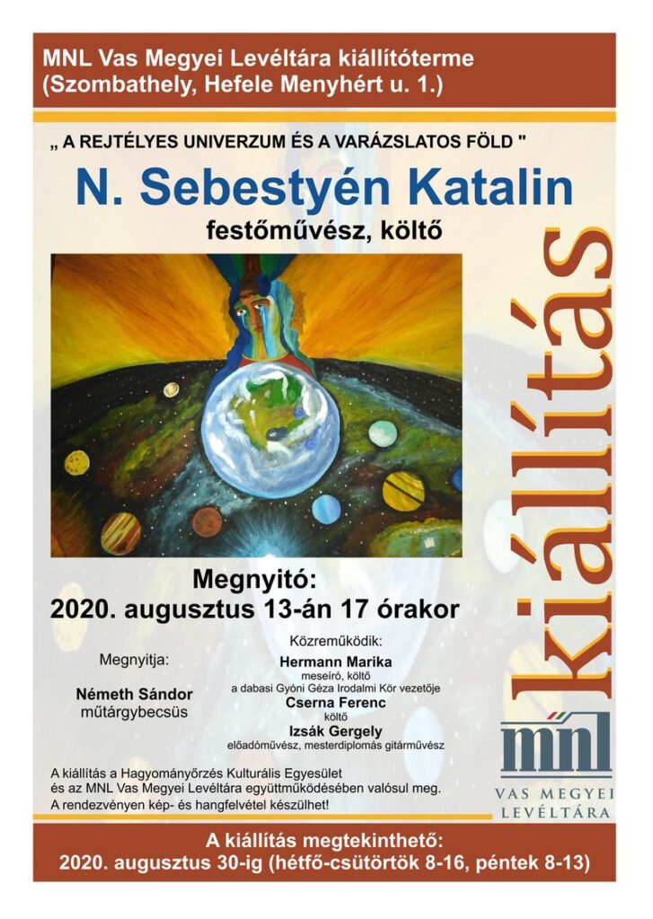 Festmény kiállítás plakát